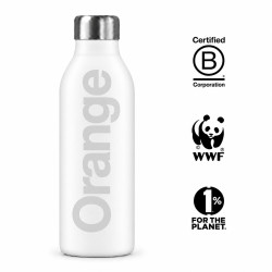 La gourde isotherme blanche